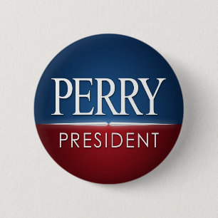 Badge Rond 5 Cm Rick Perry 2012