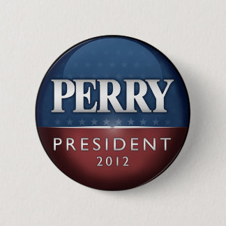 Badge Rond 5 Cm Rick Perry officiel 2012