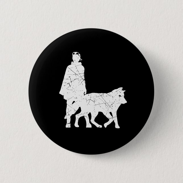 Badge Rond 5 Cm RIESE ++ Bouton de voyageur (Devant)