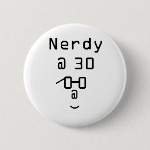 Badge Rond 5 Cm Ringard à 30 boutons