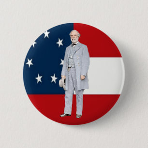 BADGE ROND 5 CM ROBERT E. LEE