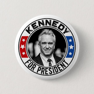 Badge Rond 5 Cm Robert Kennedy, Jr. pour le président 2024