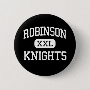 Badge Rond 5 Cm Robinson - chevaliers - lycée - Tampa la Floride