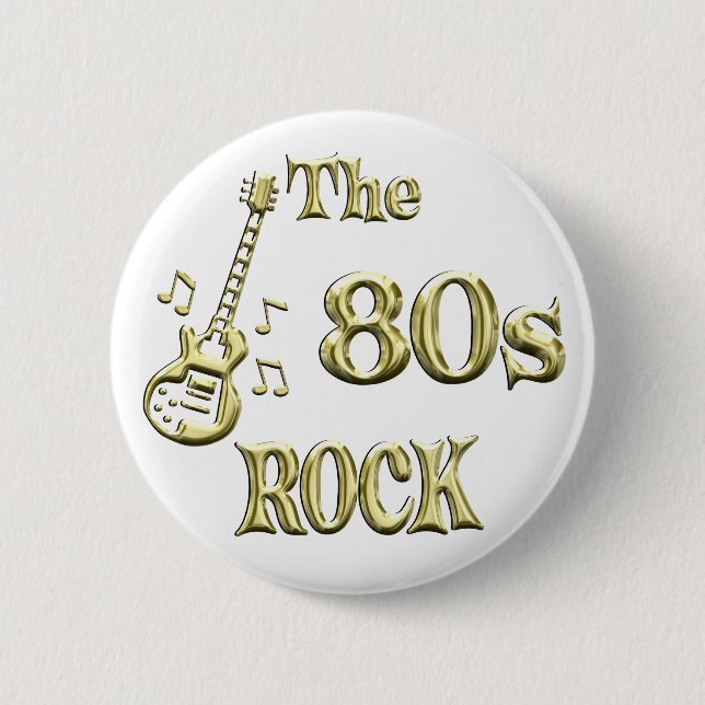 Badge Rond 5 Cm ROCHE 80s (Devant)