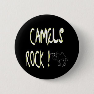 Badge Rond 5 Cm Roche de chameaux ! Bouton