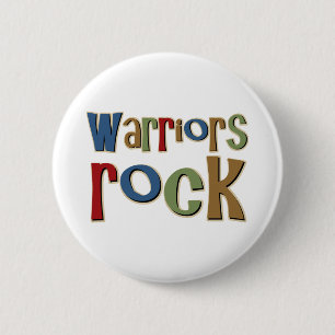 Badge Rond 5 Cm Roche de guerriers