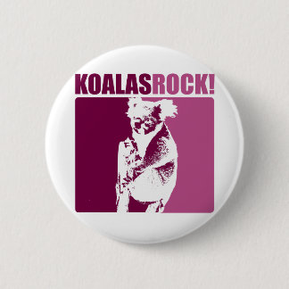 Badge Rond 5 Cm Roche de koala !