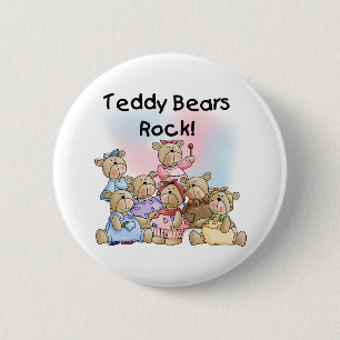 Badge Rond 5 Cm Roche de nounours