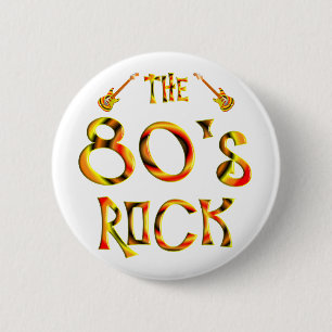 Badge Rond 5 Cm roche des années 80