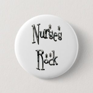 Badge Rond 5 Cm Roche d'infirmières