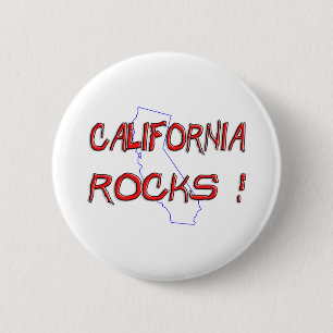 Badge Rond 5 Cm ROCHES de la Californie
