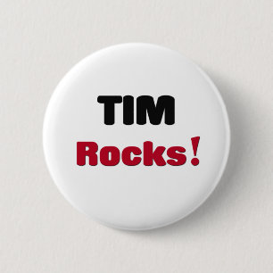 Badge Rond 5 Cm Roches de Tim