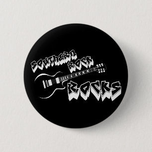 Badge Rond 5 Cm Rock du sud