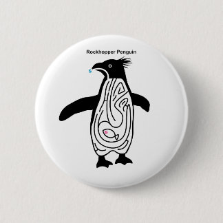 Badge Rond 5 Cm Rockhopper Penguin Maze B