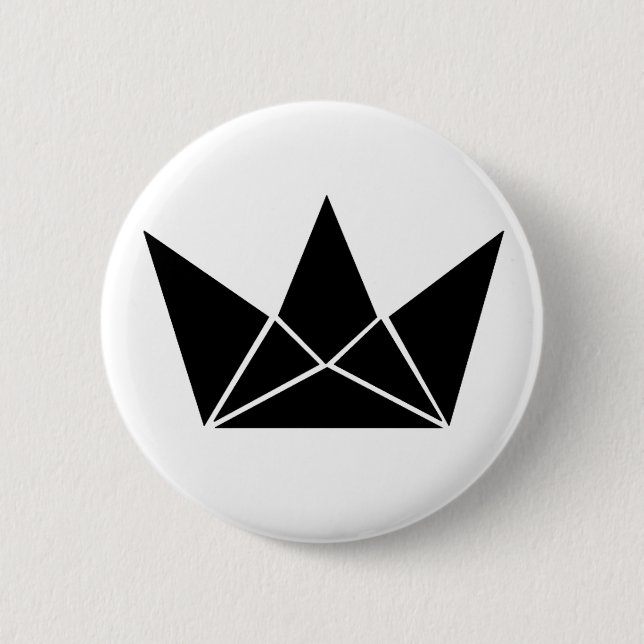 Badge Rond 5 Cm Roi (Devant)