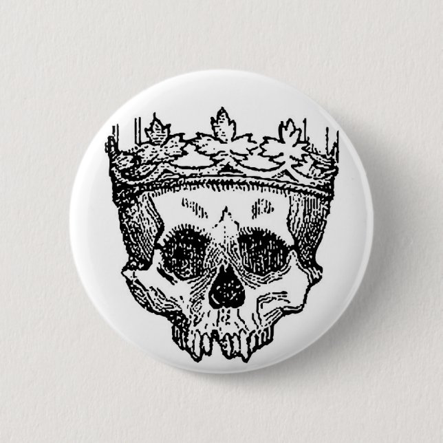 Badge Rond 5 Cm Roi de pirate (Devant)