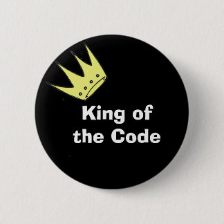 Badge Rond 5 Cm Roi du code