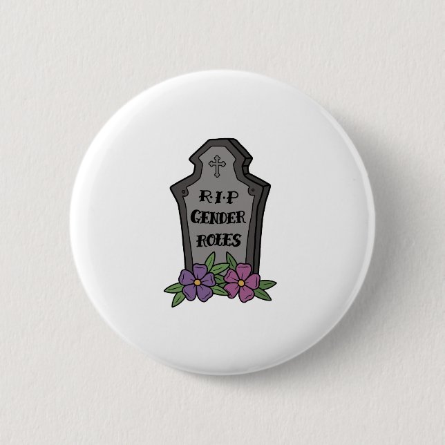 Badge Rond 5 Cm Rôles hommes-femmes de la PER (Devant)