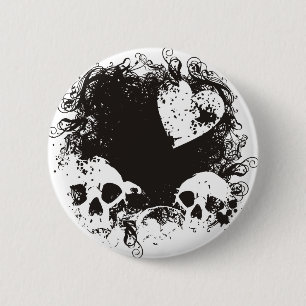 Badge Rond 5 Cm Romance morbide