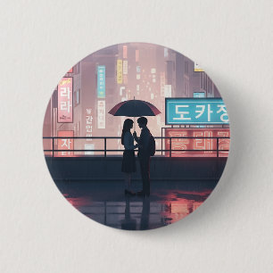 Badge Rond 5 Cm Romance sur le toit K-Drama
