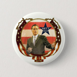 Badge Rond 5 Cm Romney 2012