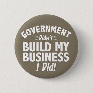 Badge Rond 5 Cm Romney Ryan - le gouvernement n'a pas établi mes