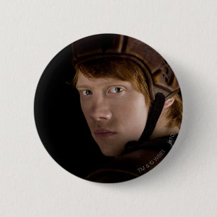 Badge Rond 5 Cm Ron Weasley équipé