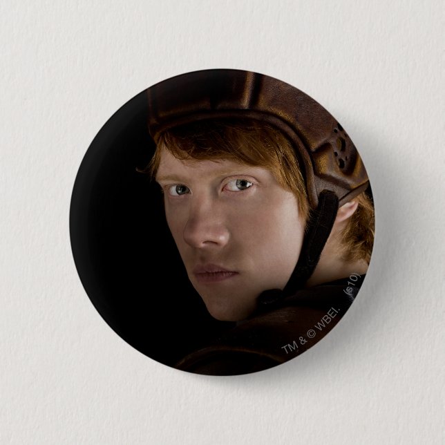 Badge Rond 5 Cm Ron Weasley S'Est Élevé (Devant)