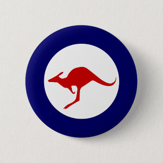 Badge Rond 5 Cm Rondeau militaire d'aviation de kangourou de