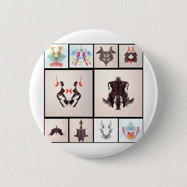 Badge Rond 5 Cm Ror tout le Coll trois (Devant)