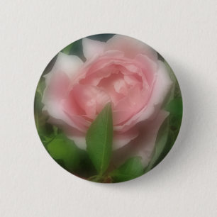 Badge Rond 5 Cm Rose