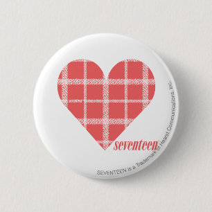 Badge Rond 5 Cm Rose 4 de plaid