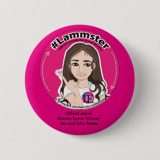 Badge Rond 5 Cm Rose de bouton standard