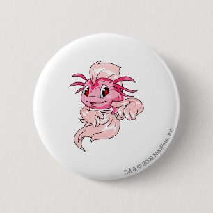 Badge Rond 5 Cm Rose de Koi