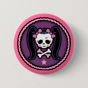 Badge Rond 5 Cm Rosie Roger - corde