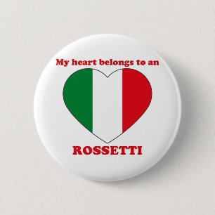 Badge Rond 5 Cm Rossetti