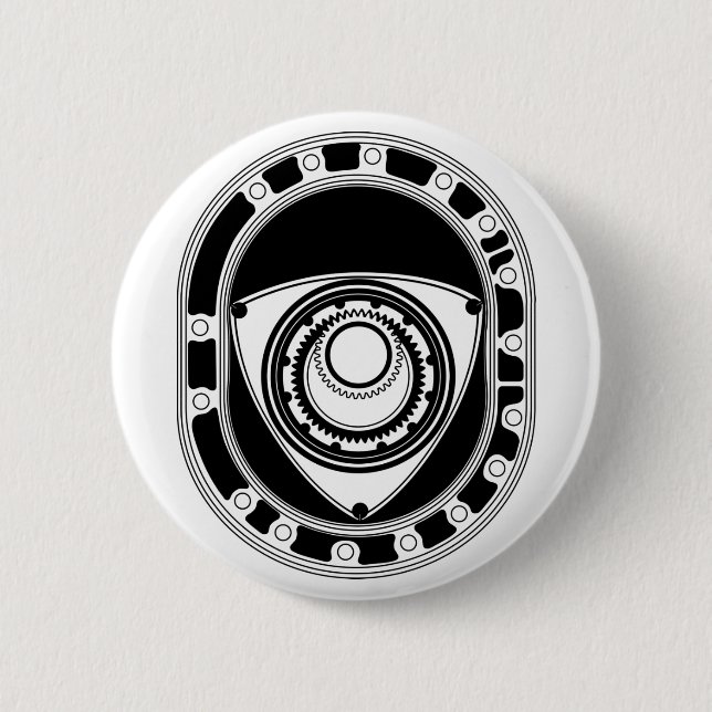 Badge Rond 5 Cm Rotary (Devant)