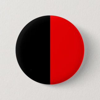 Badge Rond 5 Cm Rouge classique et noir