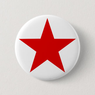 Badge Rond 5 Cm ★ rouge d'étoile