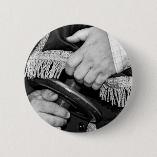 Badge Rond 5 Cm Rouleaux sacrés