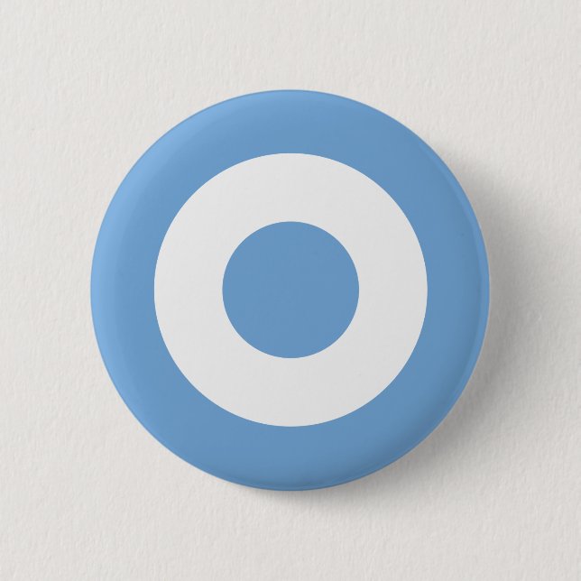 Badge Rond 5 Cm Roundel d'Argentine - Escarapela de Argentina (Devant)