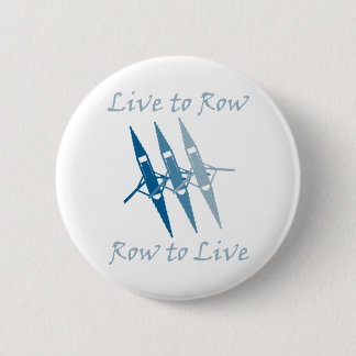 Badge Rond 5 Cm RowChick vivant à la rangée