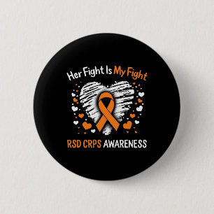 Badge Rond 5 Cm Rsd Crps Sensibilise Sa Lutte Contre Le Complexe D