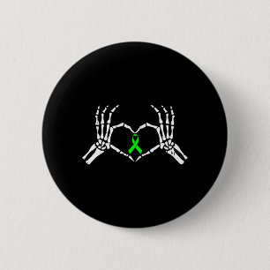 Badge Rond 5 Cm Ruban de sensibilisation à la santé mentale cœur m