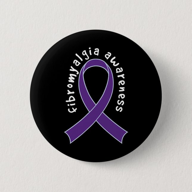 Badge Rond 5 Cm Ruban de soutien de la sensibilisation (Devant)
