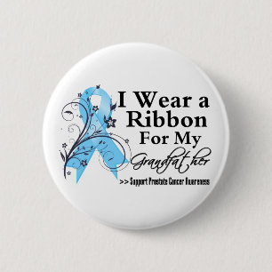 Badge Rond 5 Cm Ruban première génération de cancer de la prostate