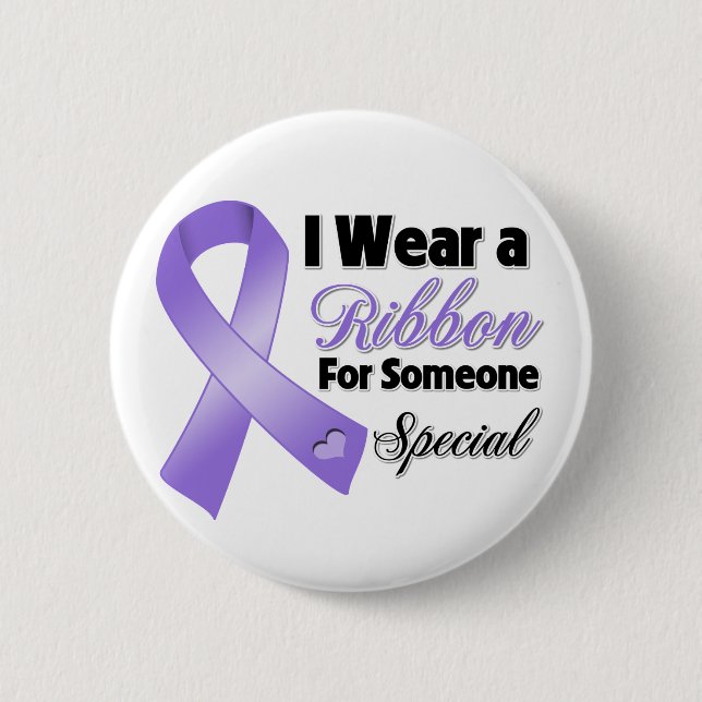Badge Rond 5 Cm Ruban spécial pour Hodgkins Lymphoma (Devant)