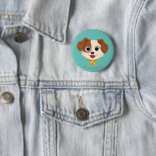 Badge Rond 5 Cm Rue Sésame Tango Face