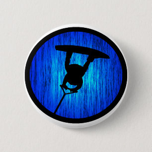 Badge Rond 5 Cm Rupture de Wakeboard Raley