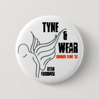 Badge Rond 5 Cm Ryan Frisinger - "Tyne et usage" - bouton